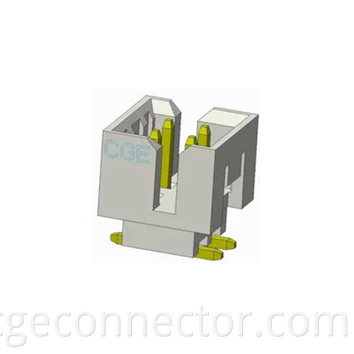 SMT Vertical type Standing sticker Box Header Connector